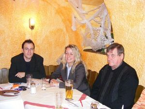v.l. Jakob Unrath, Claudia Sünder und Willi Ilgauds